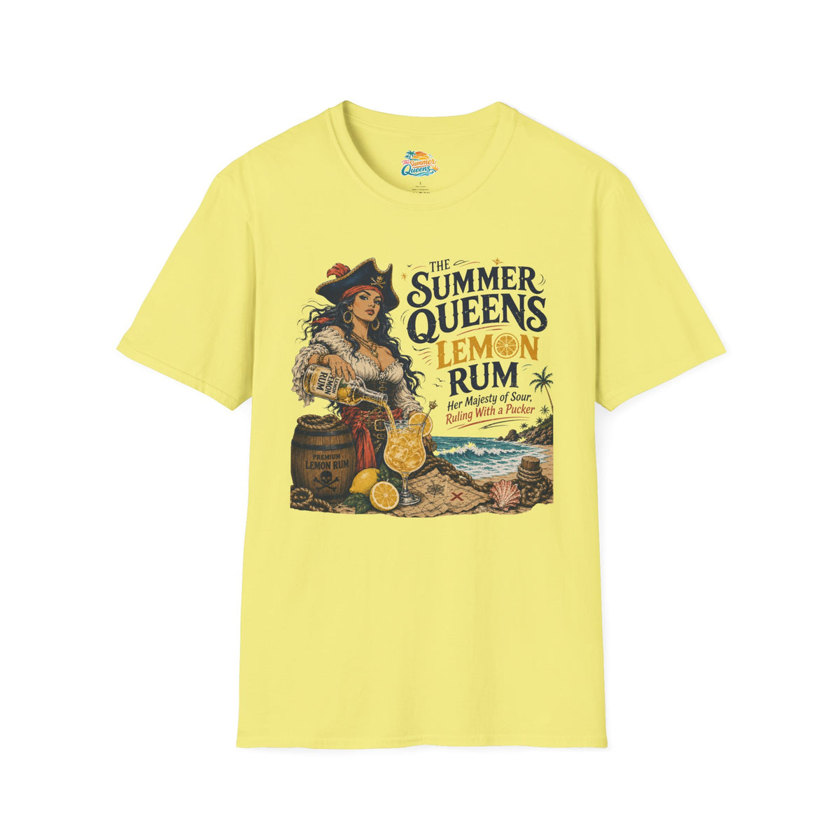 The Summer Queens Lemon Rum T-Shirt