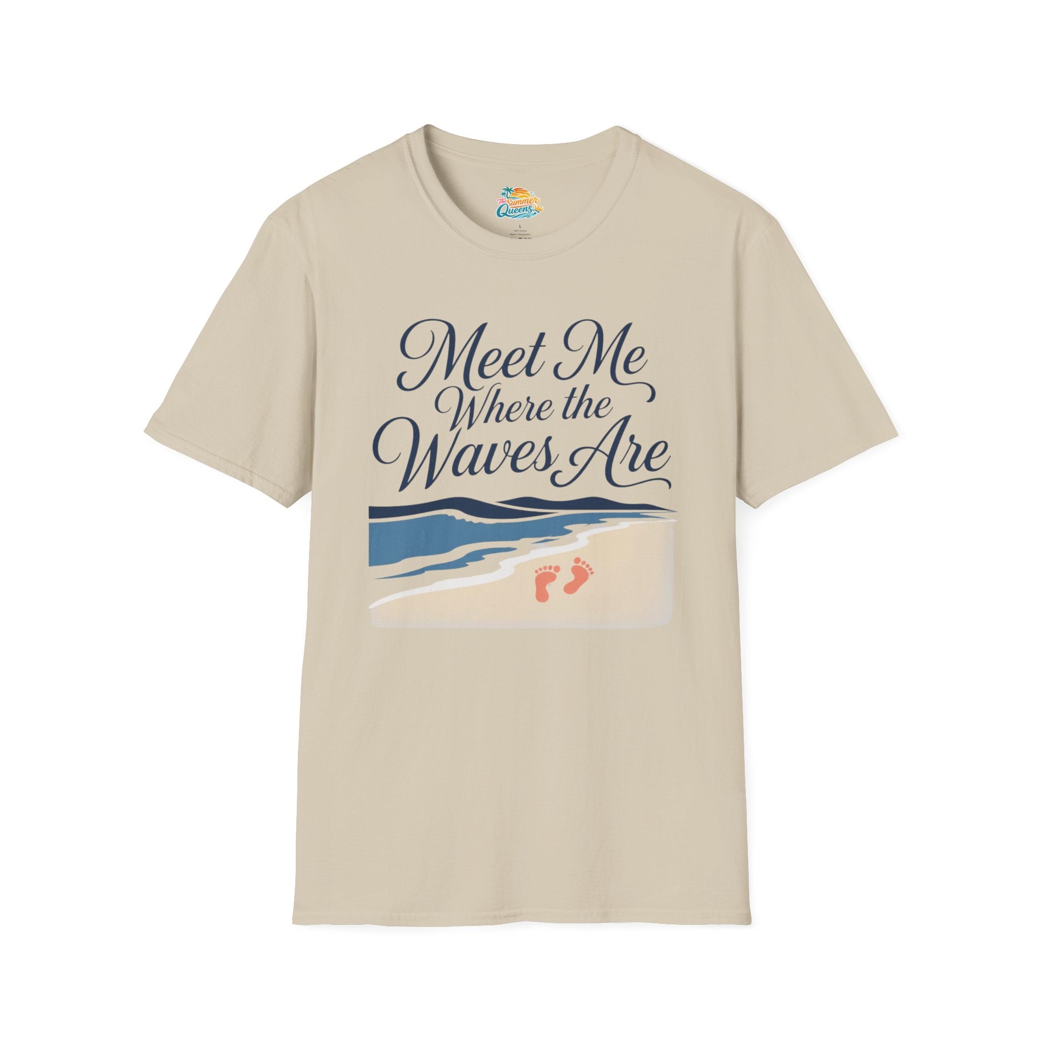 Meet Me Where the Waves Are T-Shirt