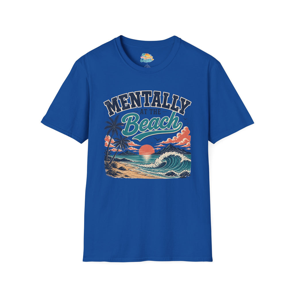 Mentally at the Beach Sunset T-Shirt