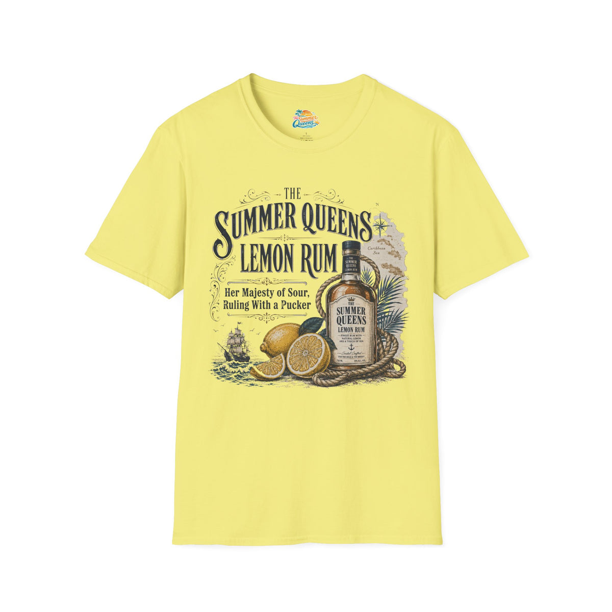 The Summer Queens Lemon Rum T-Shirt