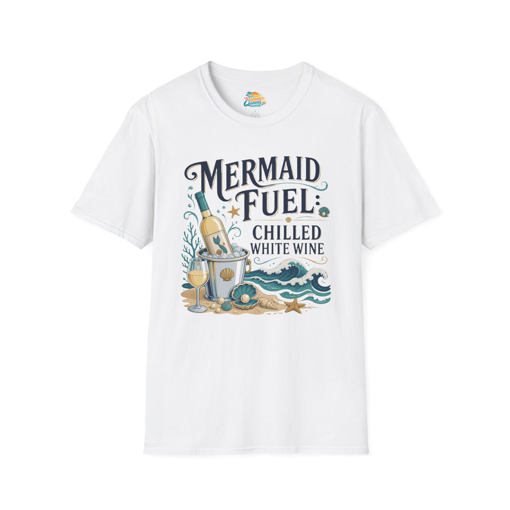Mermaid Fuel Chilled White Wine T-Shirt