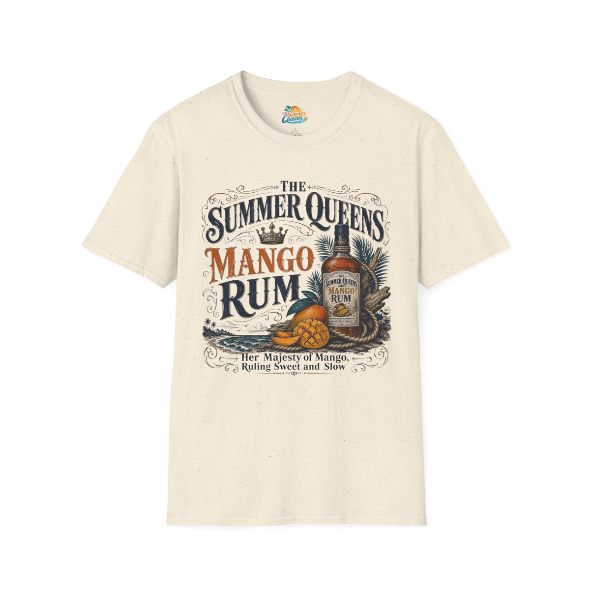 The Summer Queens Mango Rum Bottle T-Shirt