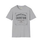 The Summer Queens Coconut Rum Label T-Shirt