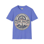 Stay Salty Coastal T-Shirt – Nautical Compass & Sailboat Design