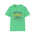 The Summer Queens Lemon Rum Label T-Shirt