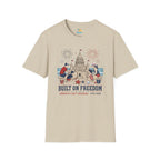 Built on Freedom Sandcastle T-Shirt