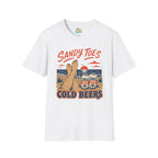 Sandy Toes Cold Beers T-Shirt