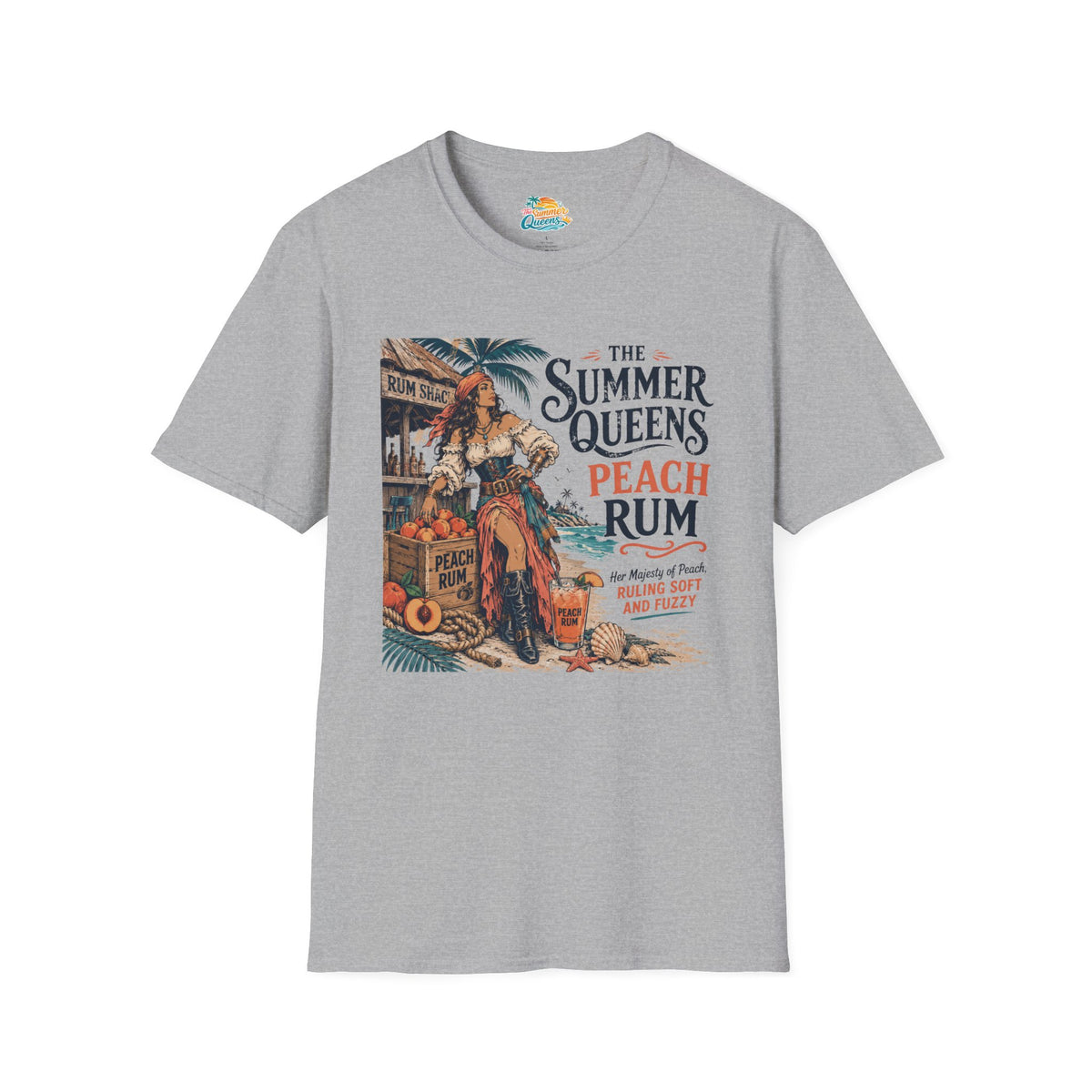 The Summer Queens Peach Rum T-Shirt
