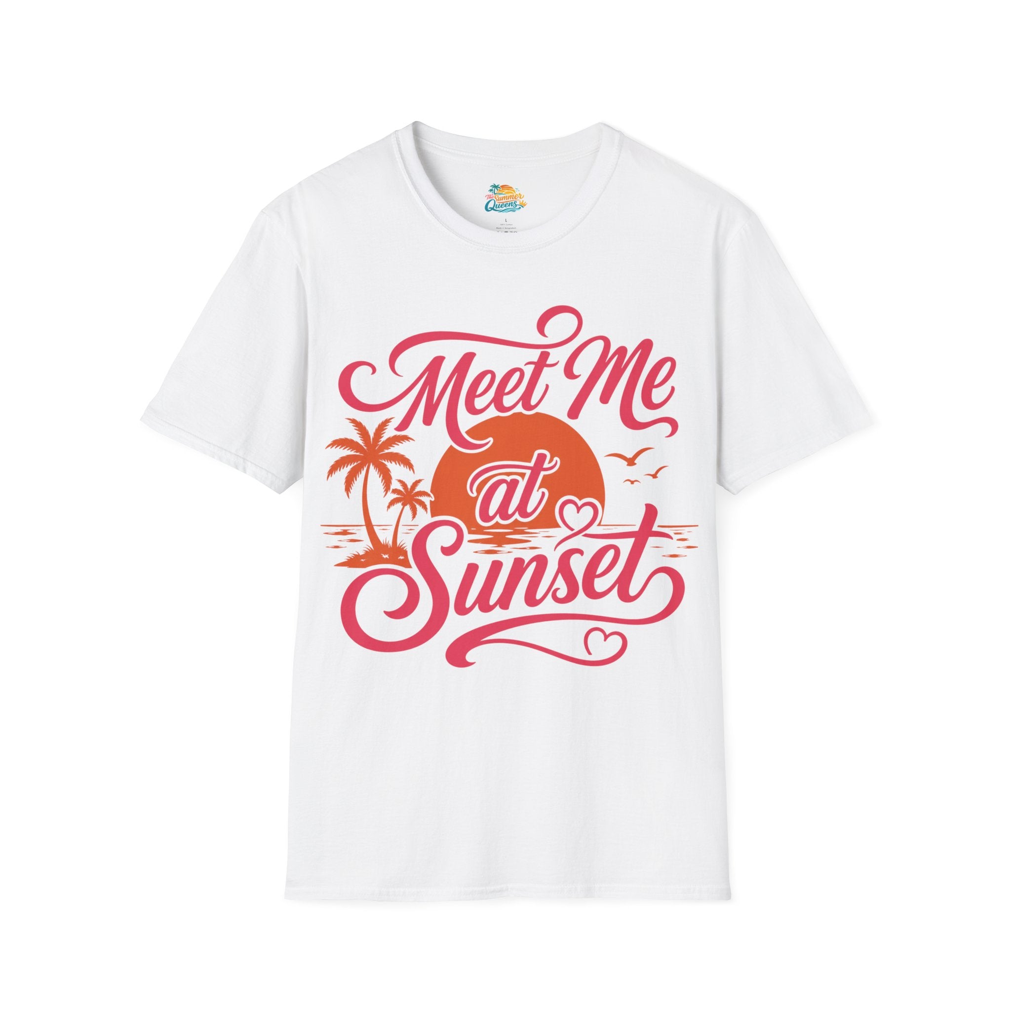 Meet Me at Sunset T-Shirt — Tropical Sunset Graphic Tee