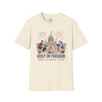 Built on Freedom Sandcastle T-Shirt