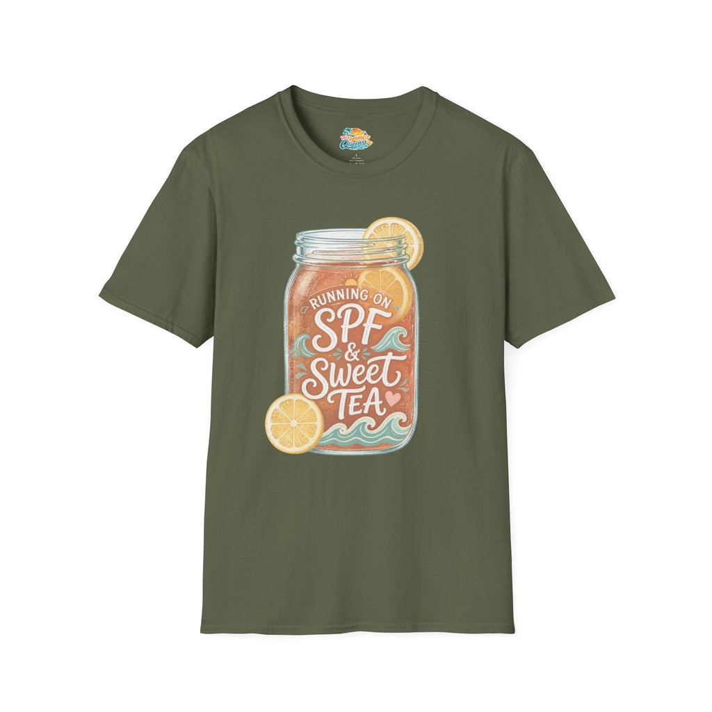 Running on SPF & Sweet Tea T‑Shirt