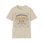 The Summer Queens Pineapple Rum Label T-Shirt