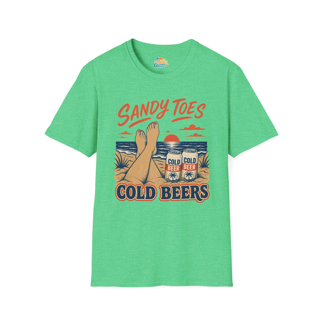 Sandy Toes Cold Beers T-Shirt