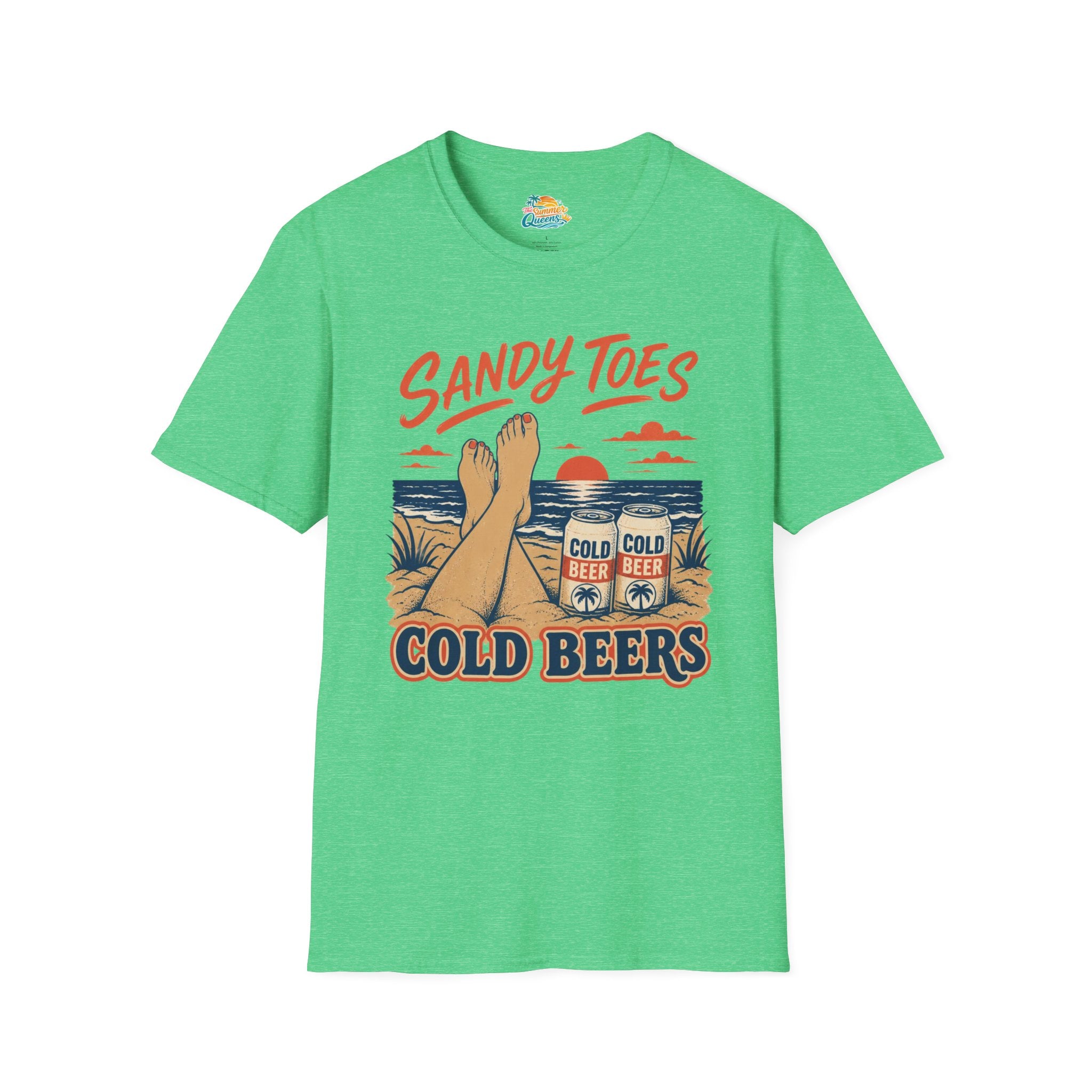 Sandy Toes Cold Beers T-Shirt