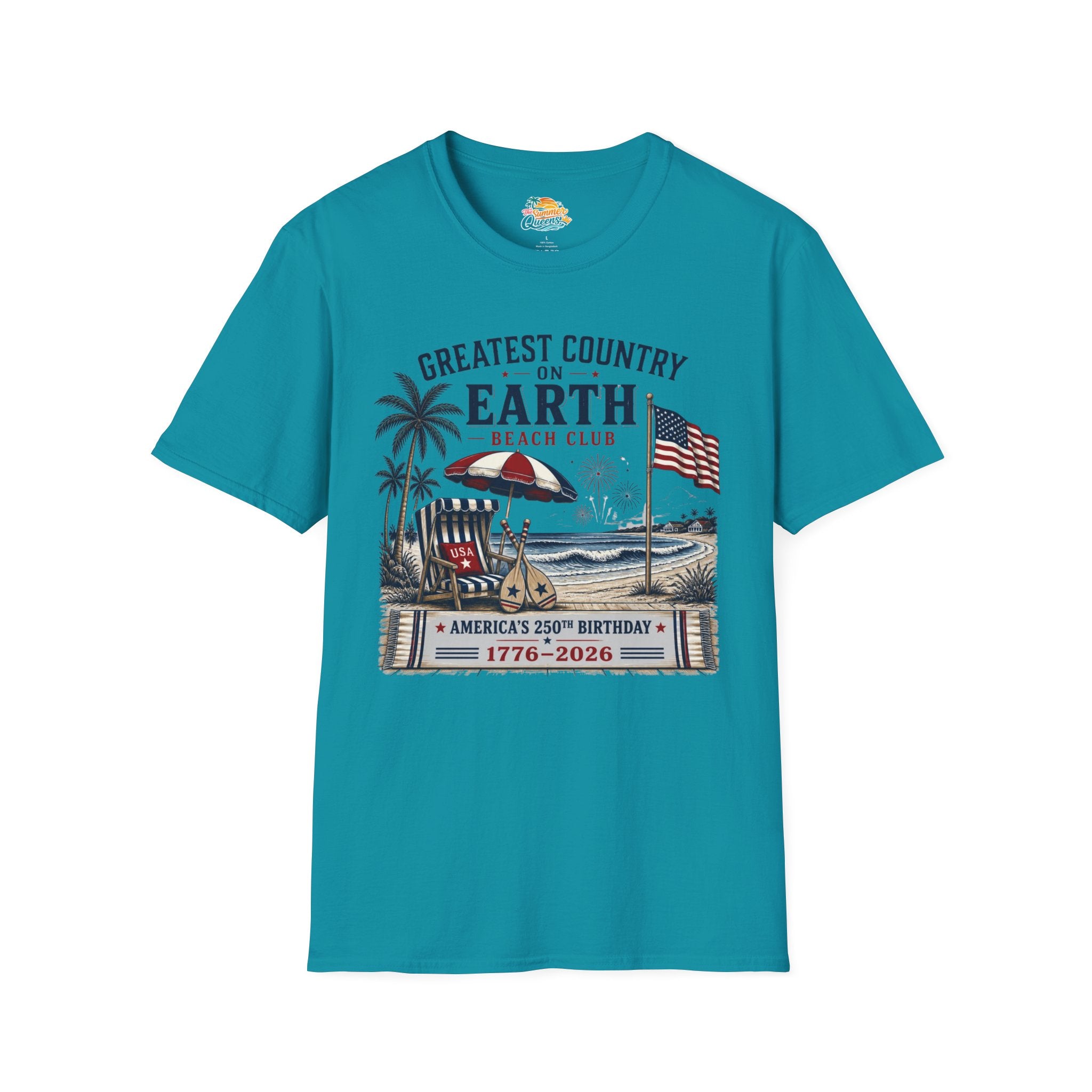 Greatest Country on Earth Beach Club T-Shirt