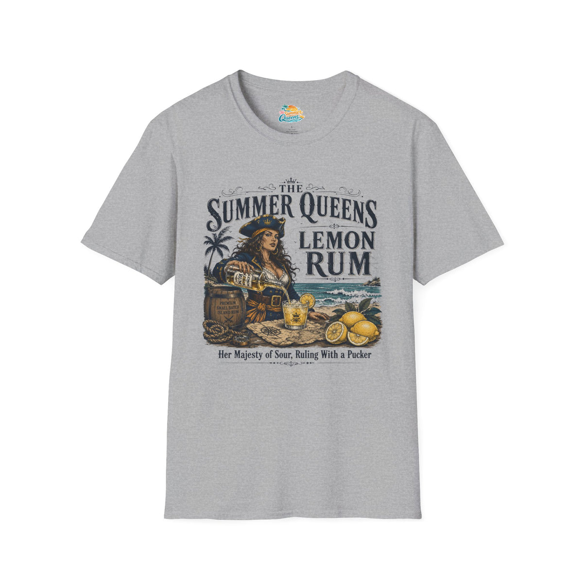 The Summer Queens Lemon Rum T-Shirt