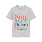Sun-Kissed & Ocean Obsessed T-Shirt — Beachy Summer Graphic Tee