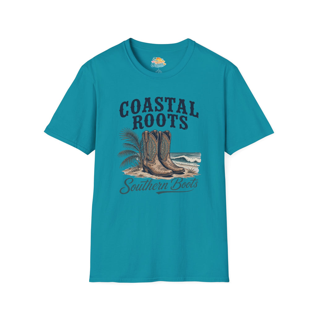 Coastal Roots Southern Boots T-Shirt