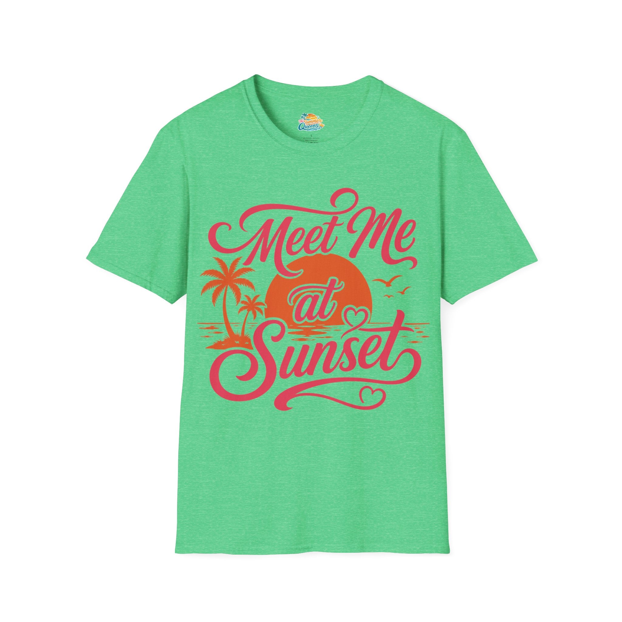 Meet Me at Sunset T-Shirt — Tropical Sunset Graphic Tee