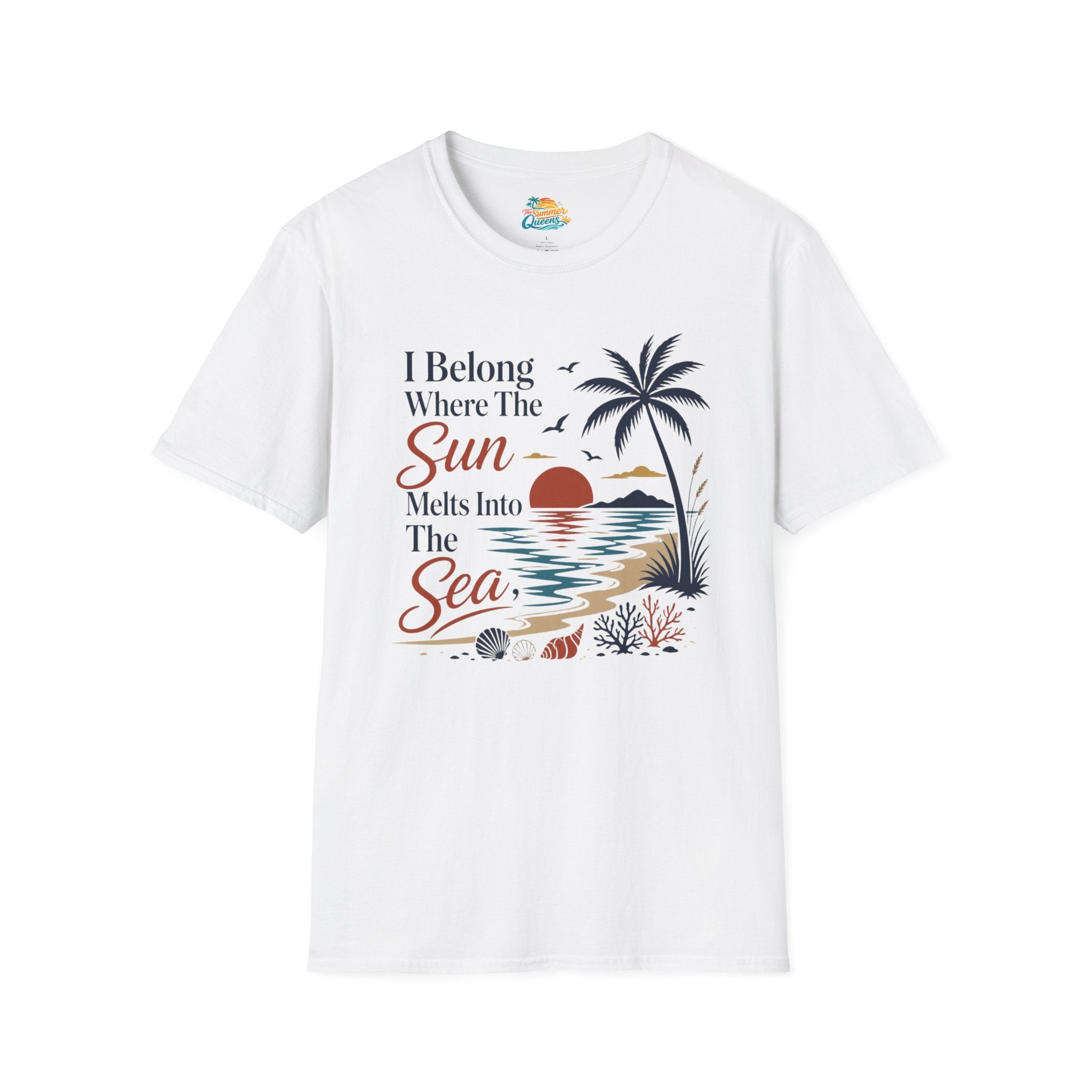 I Belong Where The Sun Melts Into The Sea T-Shirt