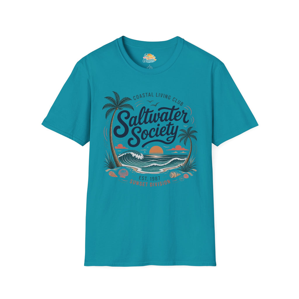 Saltwater Society Coastal Living T‑Shirt