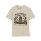 The Summer Queens Pineapple Rum Bottle T-Shirt