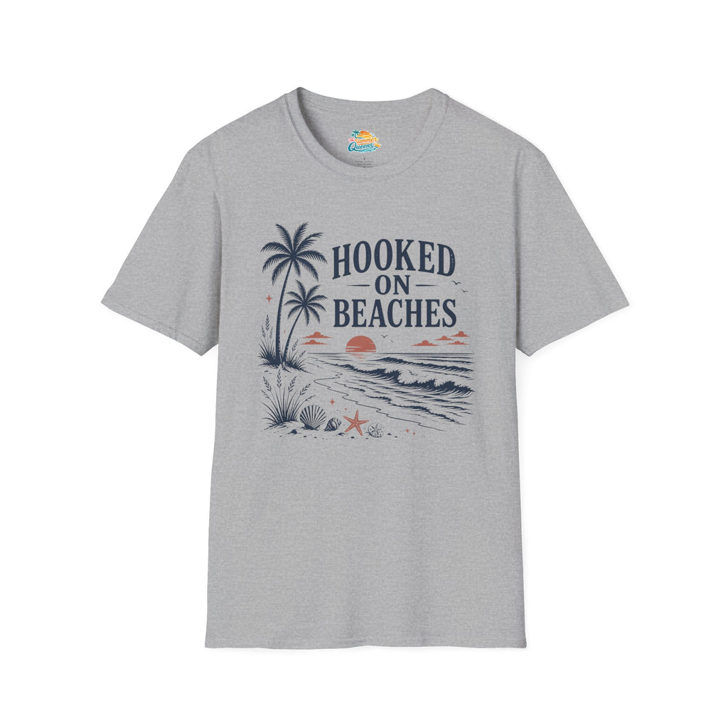 Hooked on Beaches T-Shirt