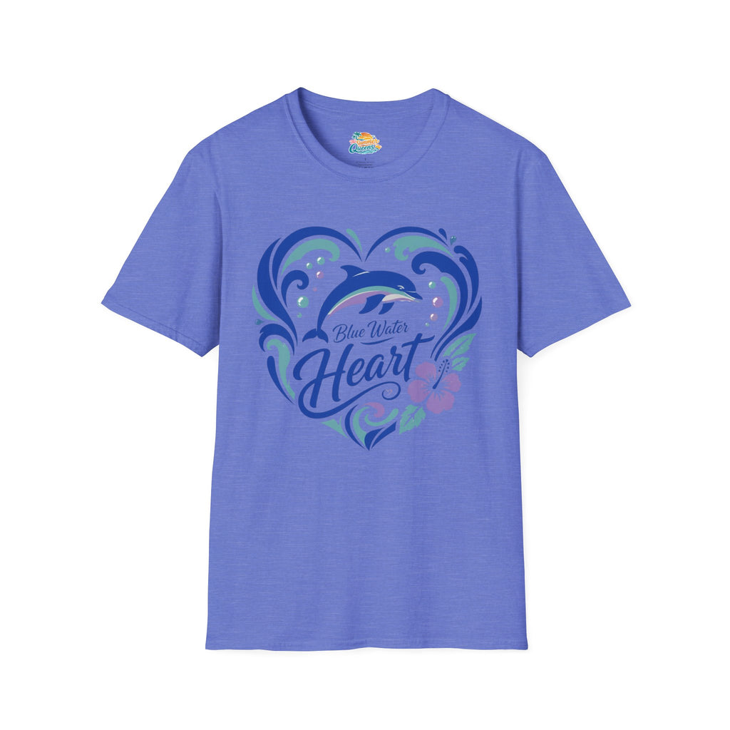 Blue Water Heart T-Shirt