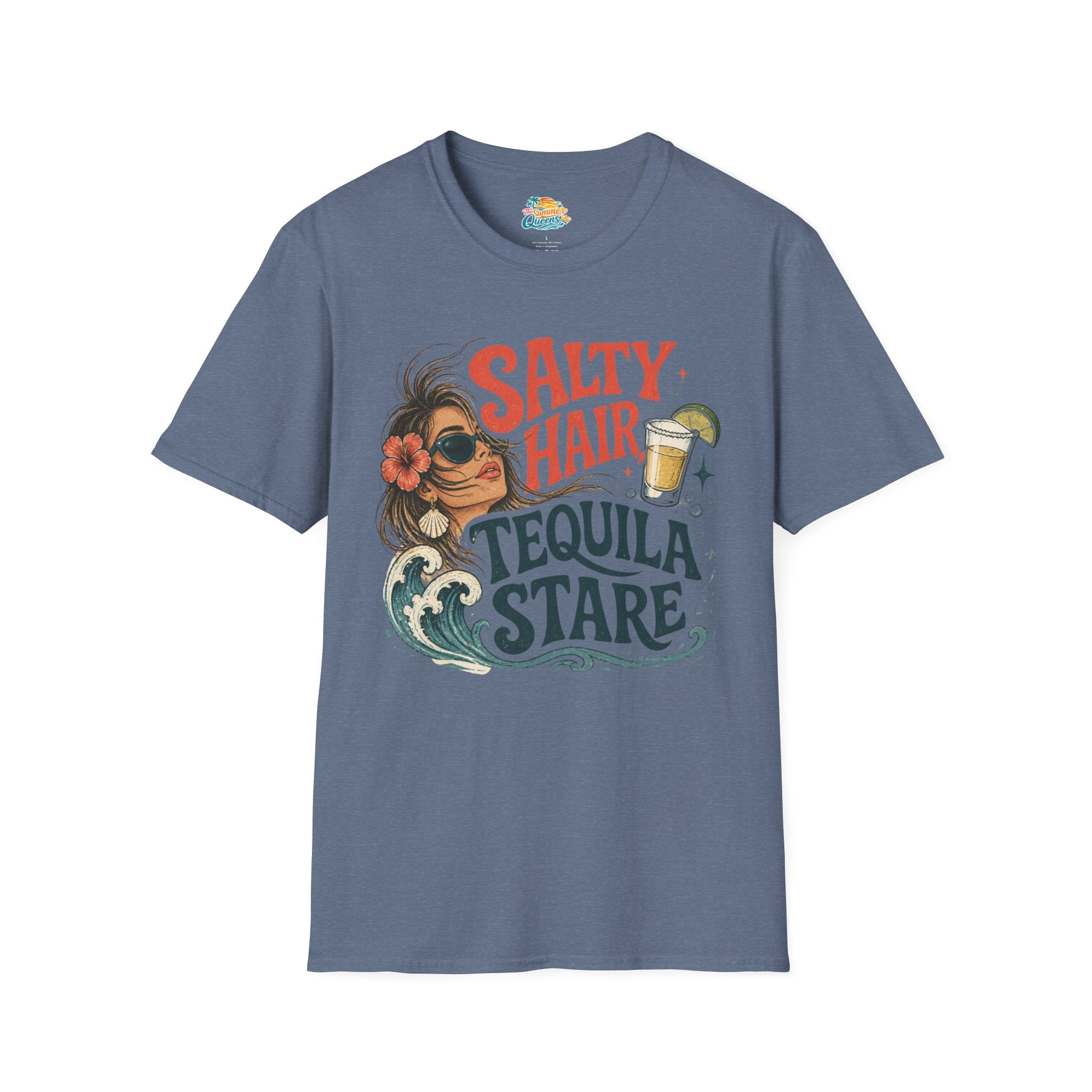 Salty Hair Tequila Stare T-Shirt