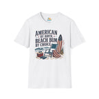 American by Birth, Beach Bum by Choice T-Shirt