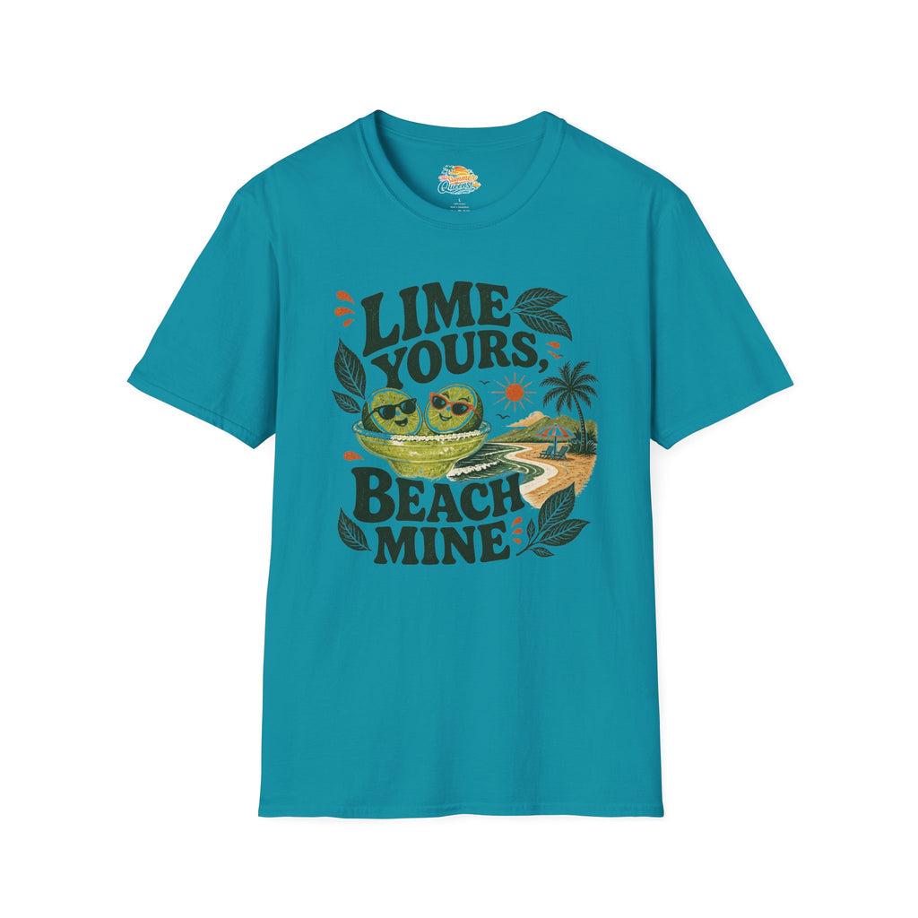 Lime Yours, Beach Mine T-Shirt