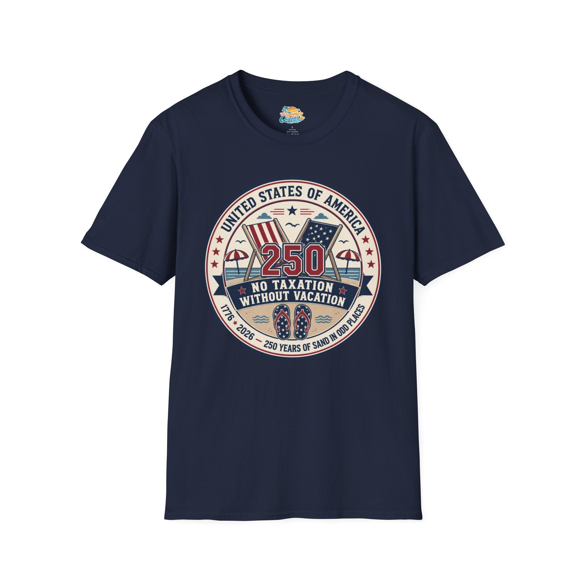 No Taxation Without Vacation T-Shirt