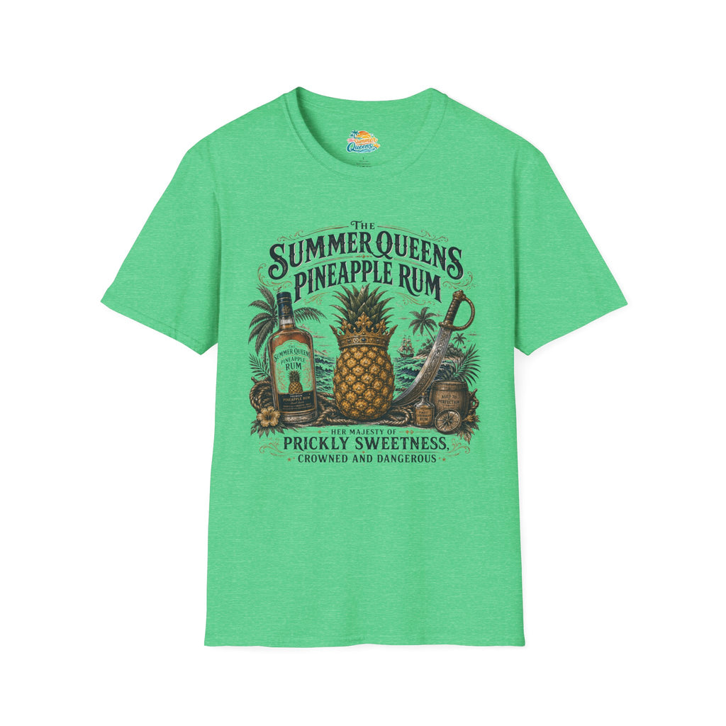 The Summer Queens Pineapple Rum Bottle T-Shirt