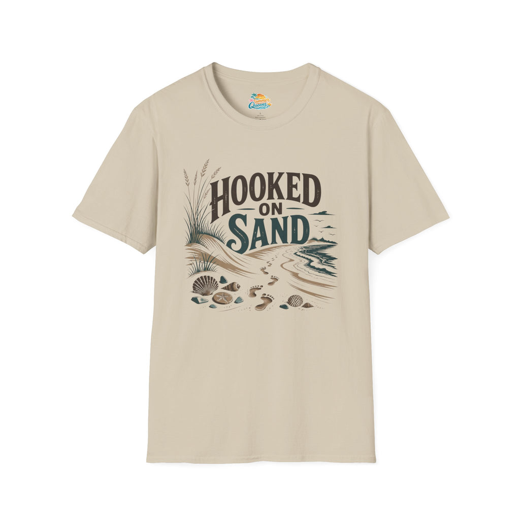 Hooked on Sand Beach T-Shirt
