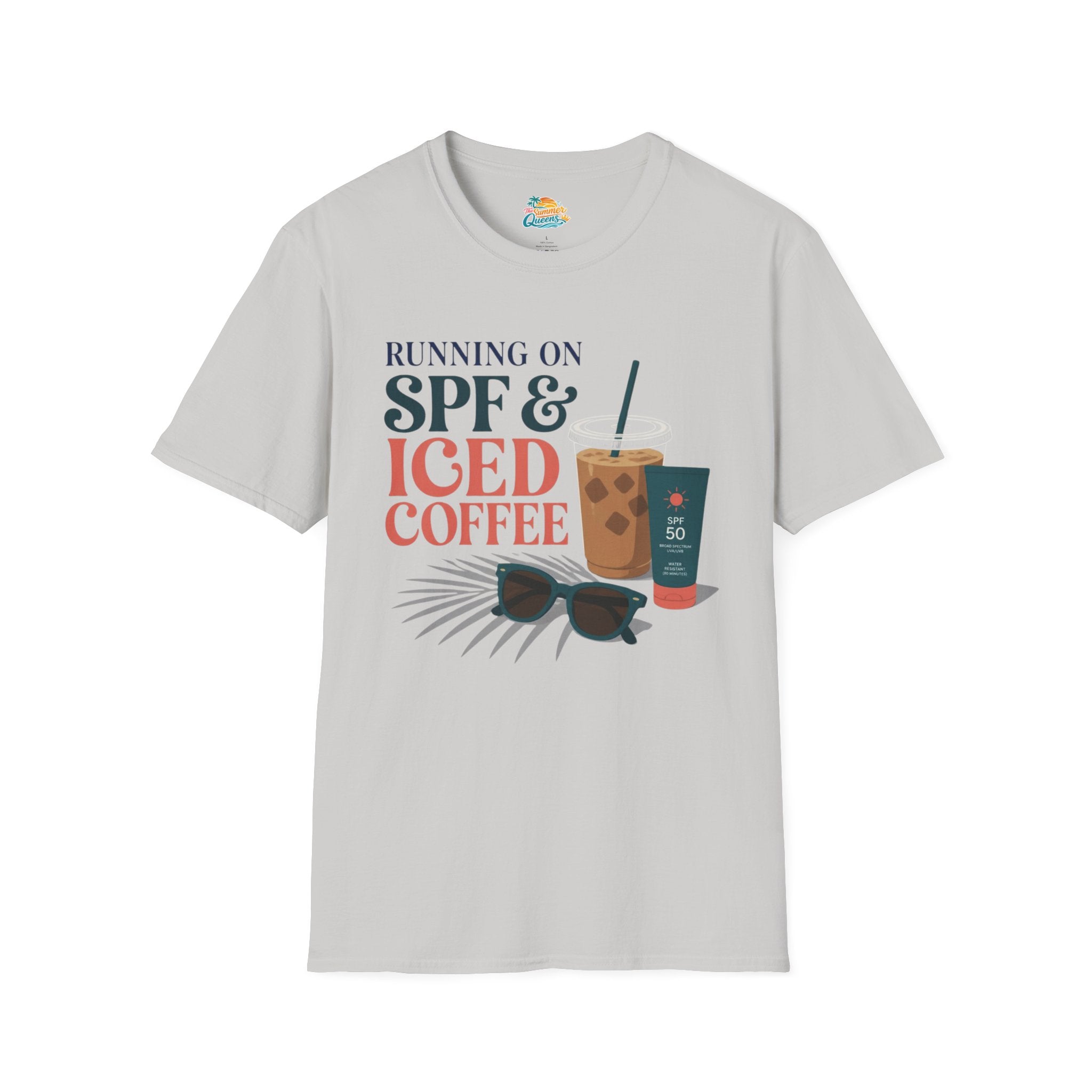 Running on SPF & Iced Coffee T-Shirt