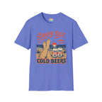 Sandy Toes Cold Beers T-Shirt
