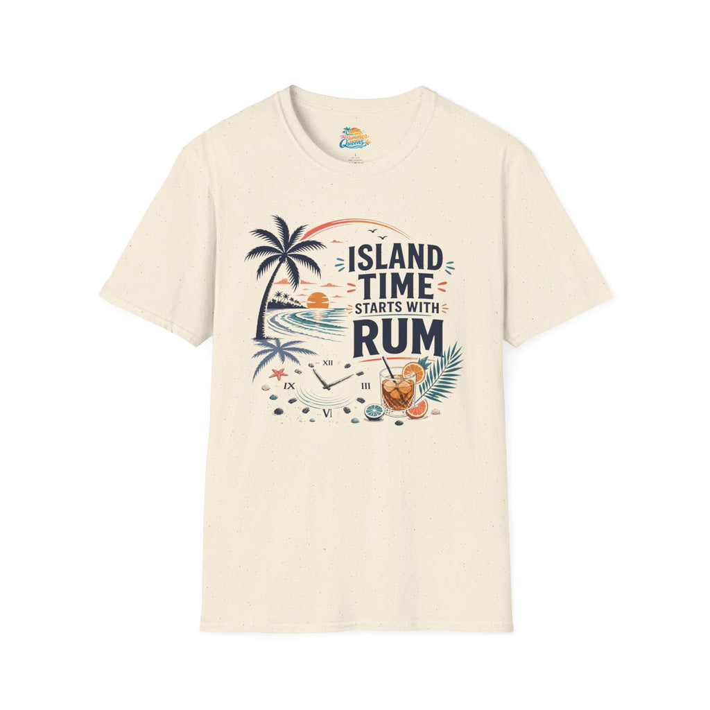 Island Time Starts With Rum T-Shirt