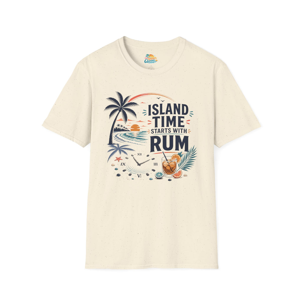 Island Time Starts With Rum T-Shirt