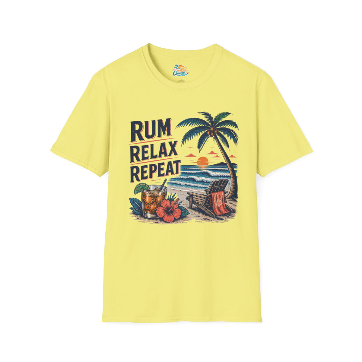 Rum Relax Repeat T-Shirt