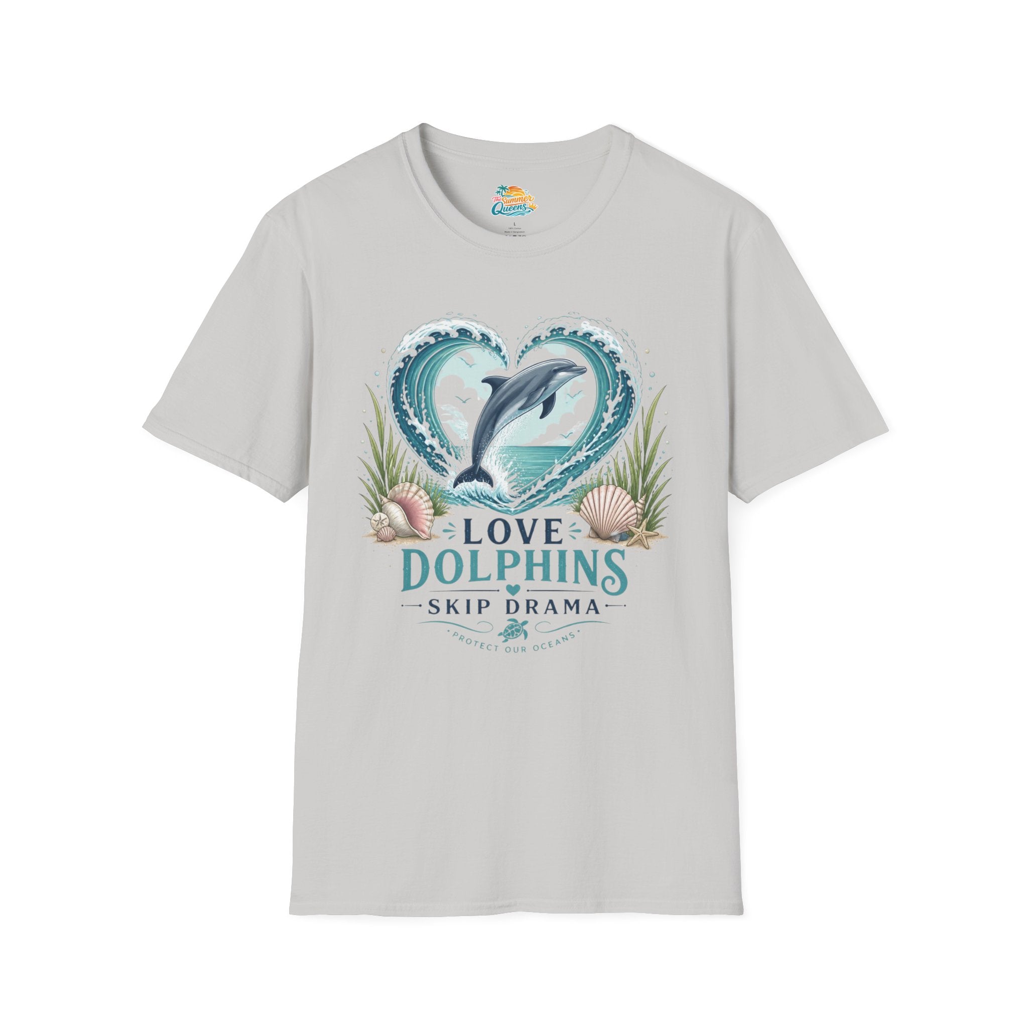 Love Dolphins, Skip Drama T-Shirt