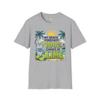 My Beach Forecast: 100% Chance of Lime T-Shirt