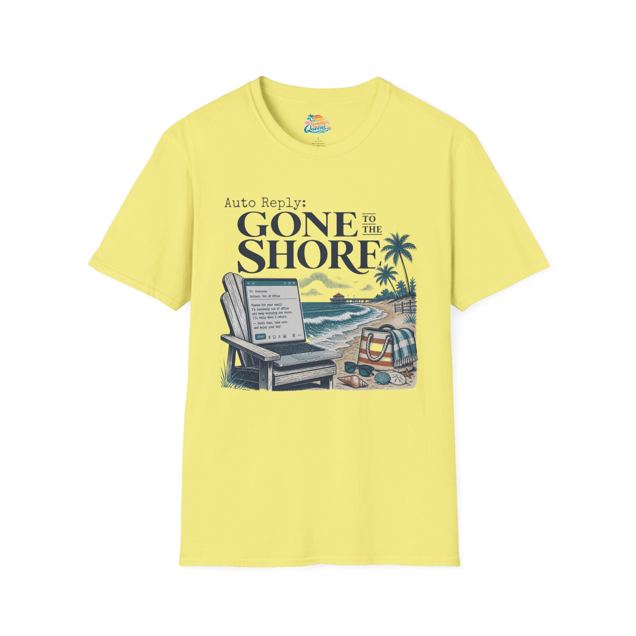 Auto Reply: Gone to the Shore T-Shirt