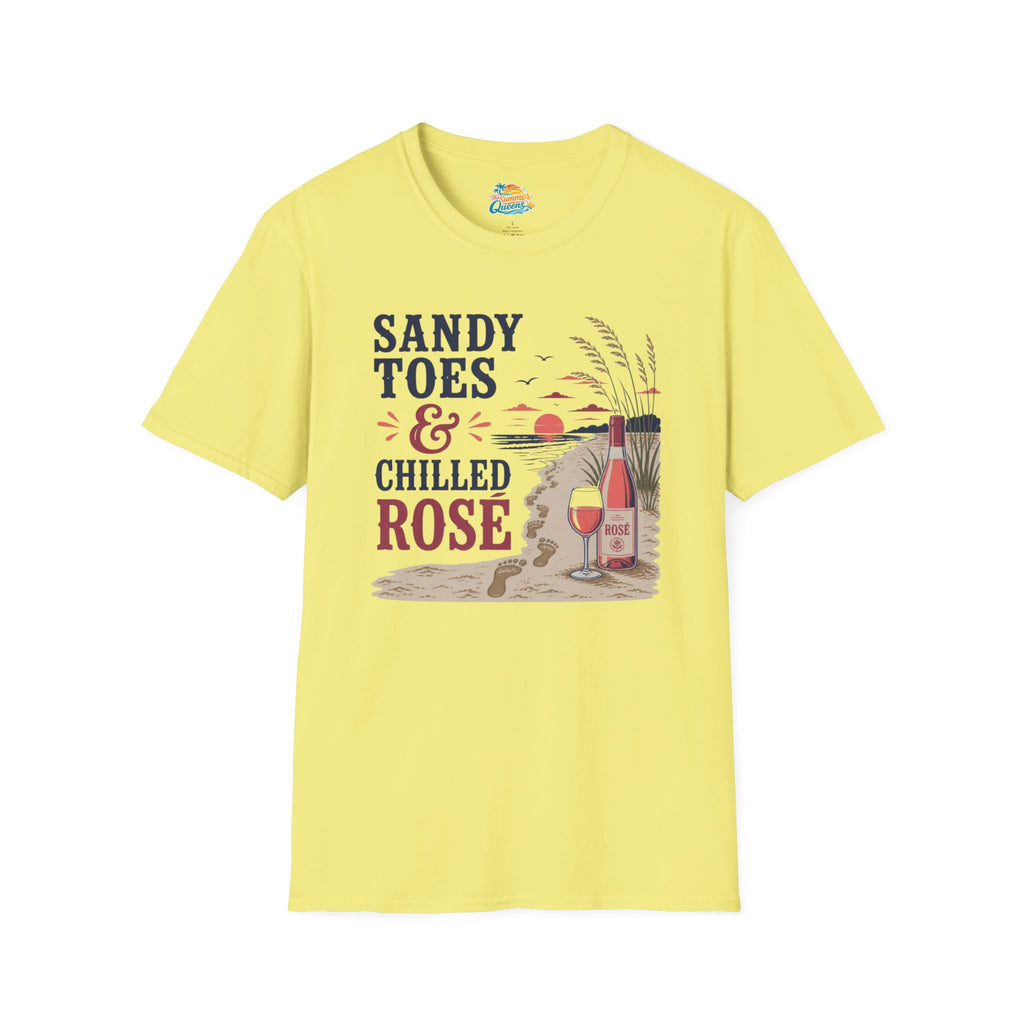 Sandy Toes & Chilled Rosé T-Shirt