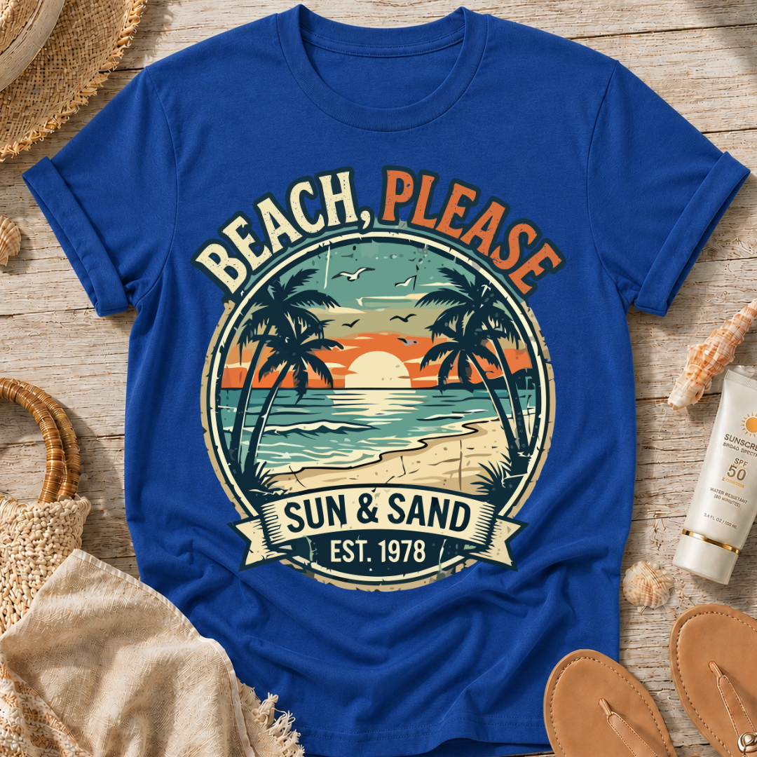 Beach, Please Sun T-Shirt