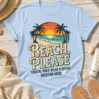 Beach Please Coastal T-Shirt