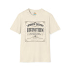 The Summer Queens Coconut Rum Label T-Shirt