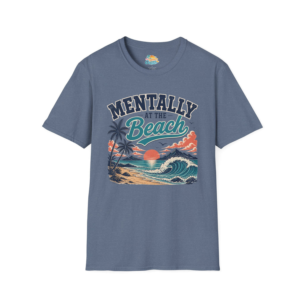Mentally at the Beach Sunset T-Shirt