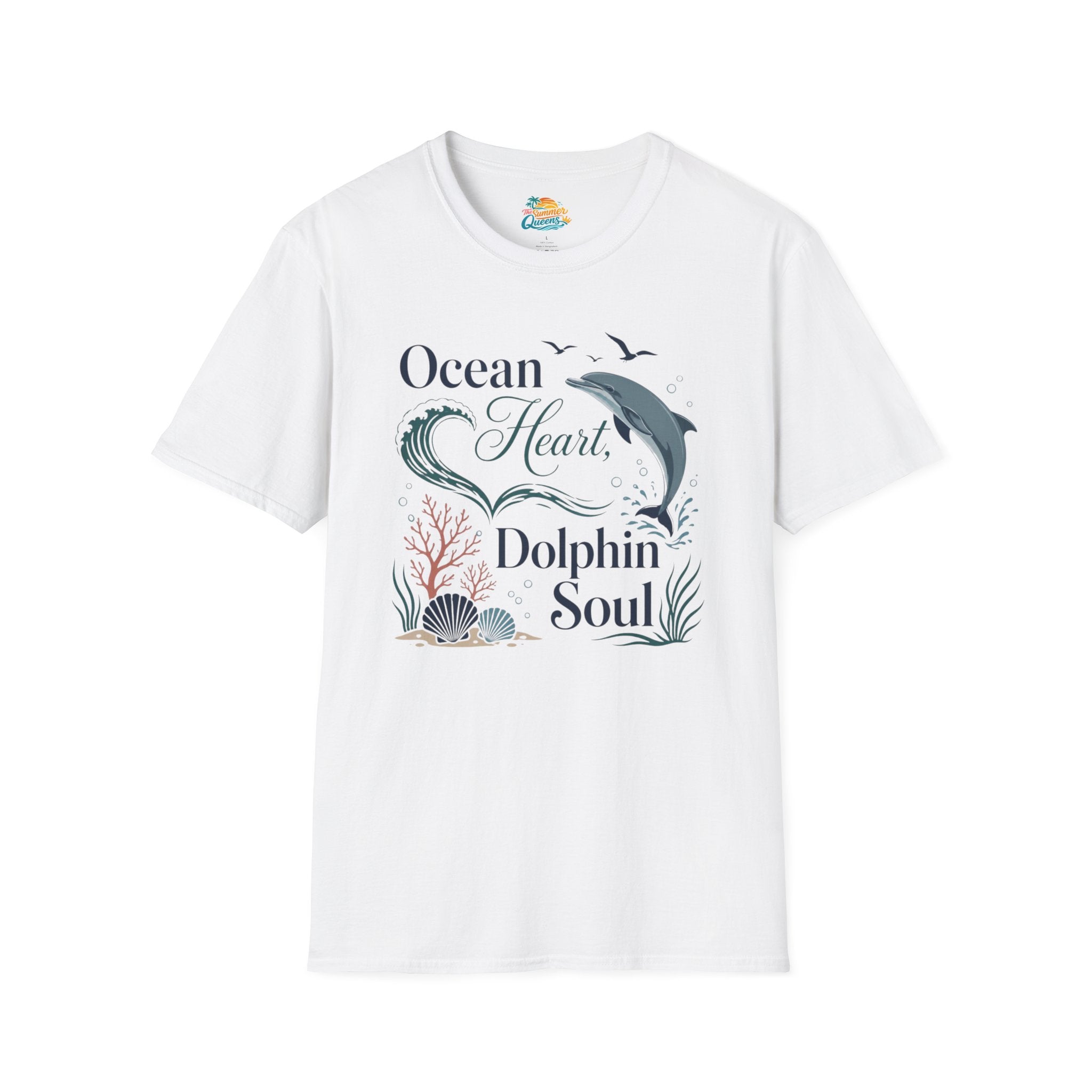 Ocean Heart Dolphin Soul T-Shirt