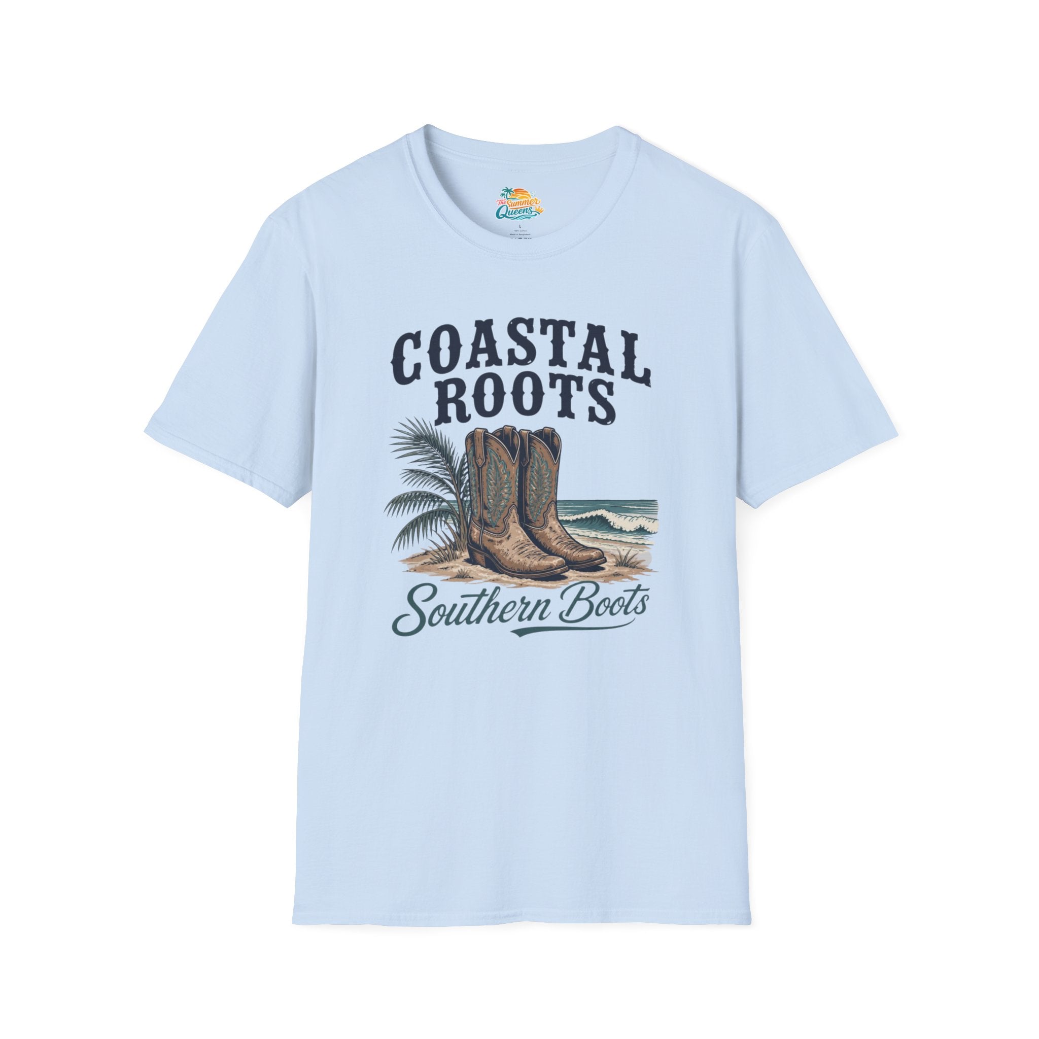 Coastal Roots Southern Boots T-Shirt