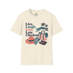 Live, Laugh, Love, Late Checkout T-Shirt